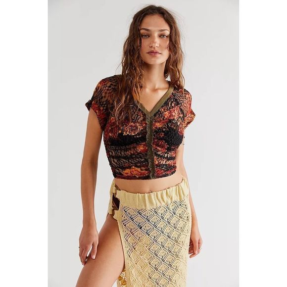 Free People Solana Top Size L - Picture 1 of 5